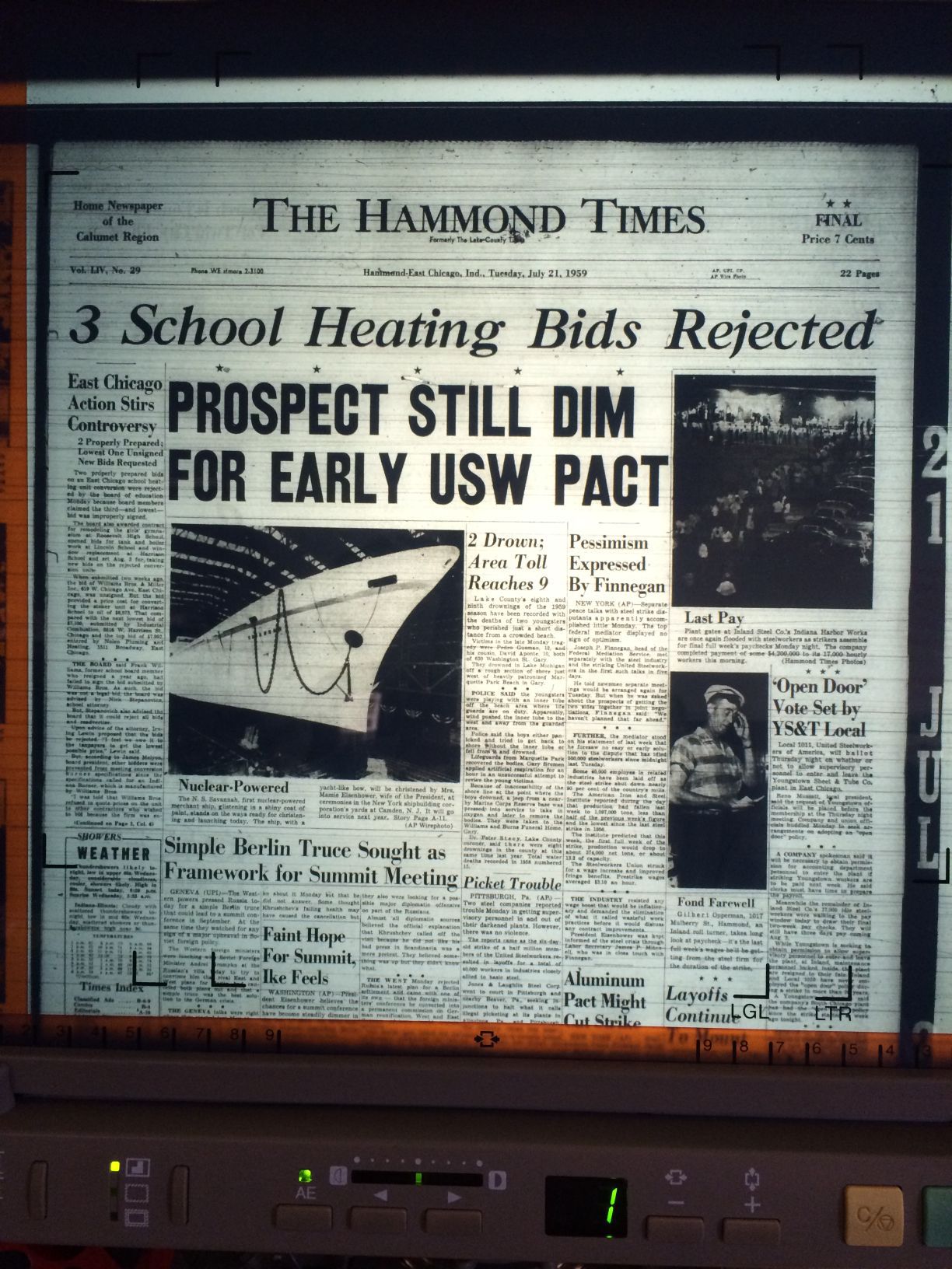 1959 steel strike